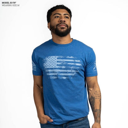 Grunt Style Vintage American T-Shirt - Royal
