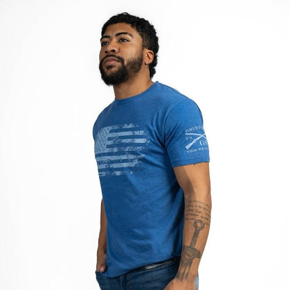 Grunt Style Vintage American T-Shirt - Royal