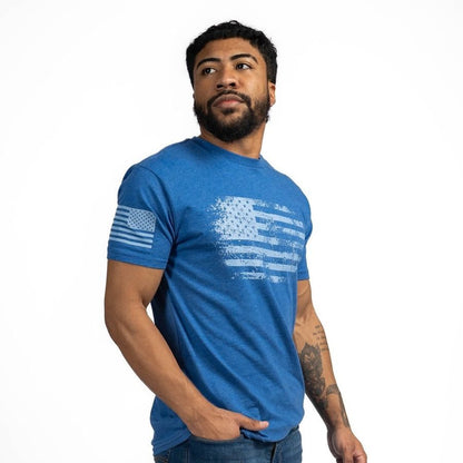 Grunt Style Vintage American T-Shirt - Royal