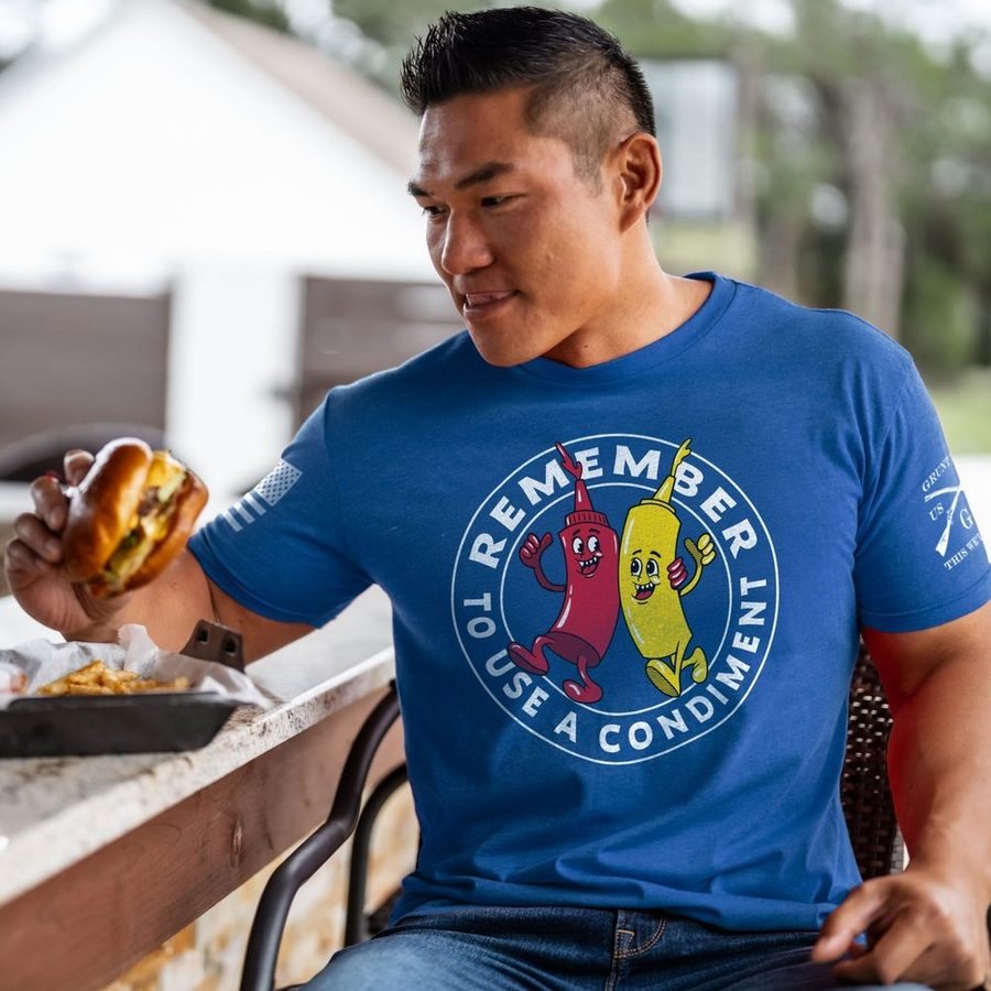 Grunt Style Use A Condiment T-Shirt - Royal