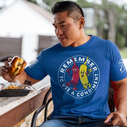 Grunt Style Use A Condiment T-Shirt - Royal