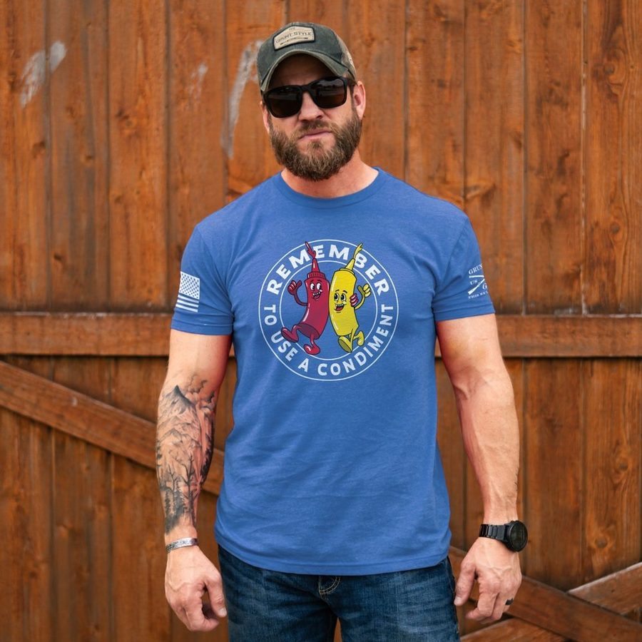 Grunt Style Use A Condiment T-Shirt - Royal
