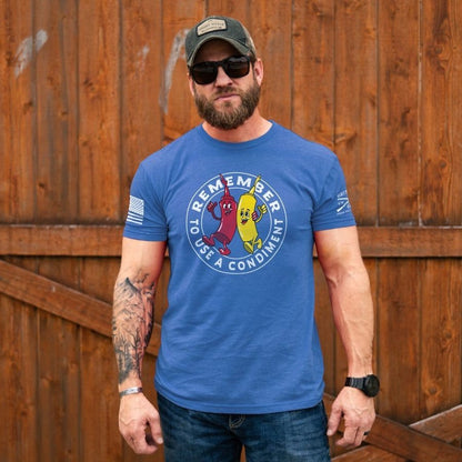 Grunt Style Use A Condiment T-Shirt - Royal