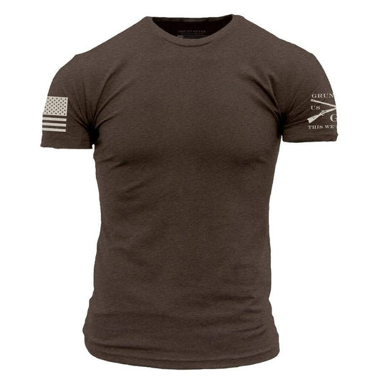 Grunt Style Basic T-Shirt - Heather Brown