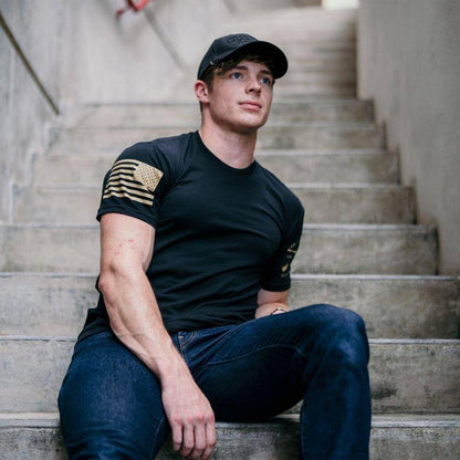 Grunt Style Men's Basic Tees | Black Basic Crew T-Shirt