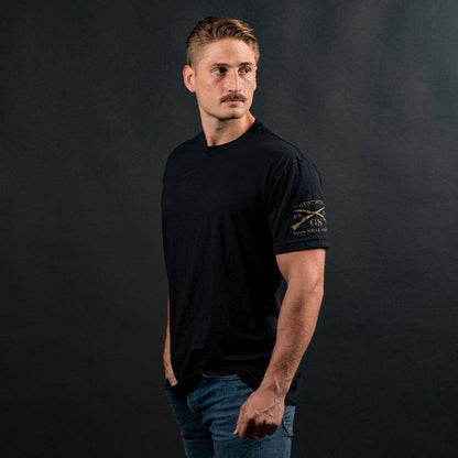 Grunt Style Men's Basic Tees | Black Basic Crew T-Shirt