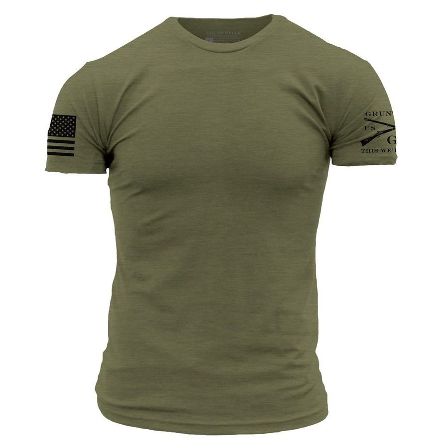 Grunt Style Basic Men's Grunt Style Tee Military Green