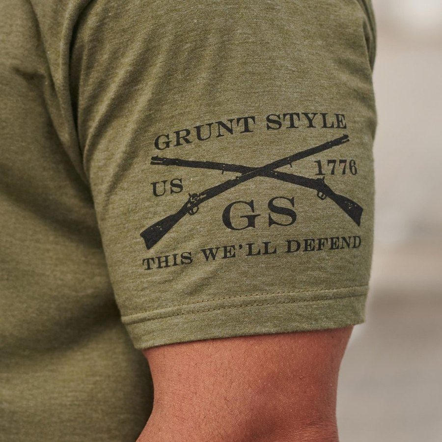 Grunt Style Basic Men's Grunt Style Tee Military Green