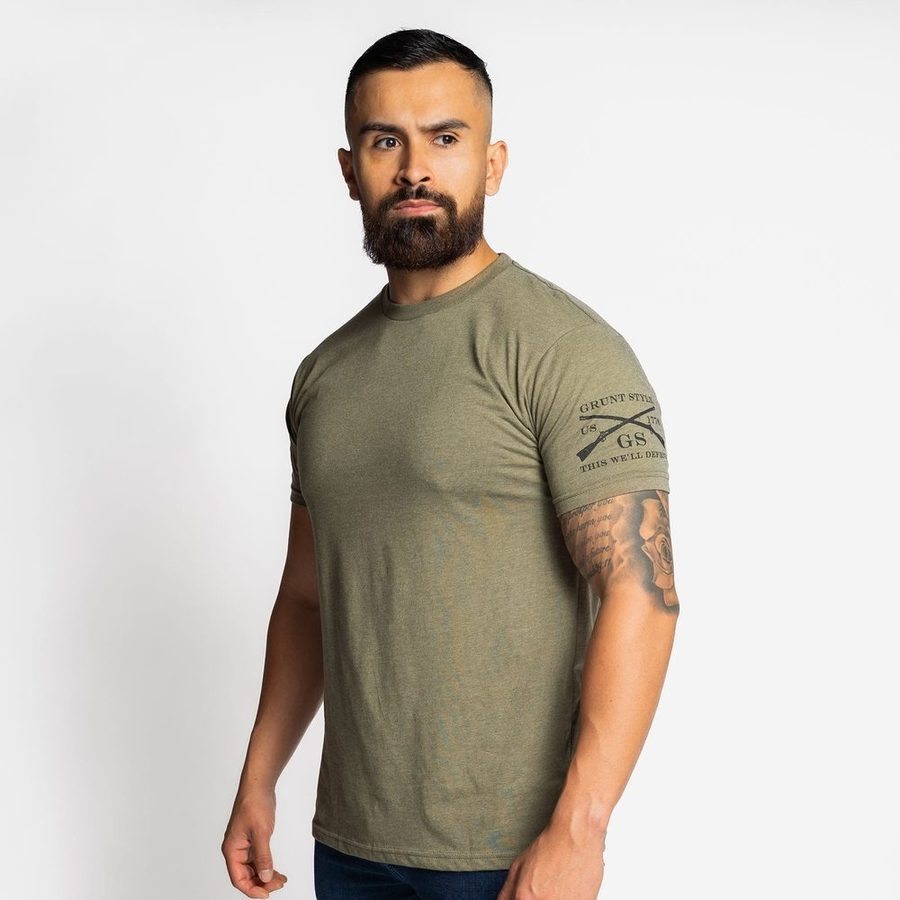 Grunt Style Basic Men's Grunt Style Tee Military Green