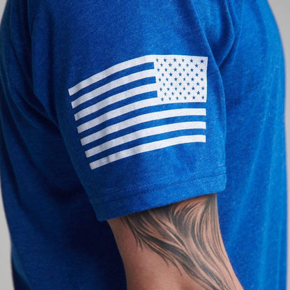 Grunt Style Men's Tee | Basic Crew - Blue