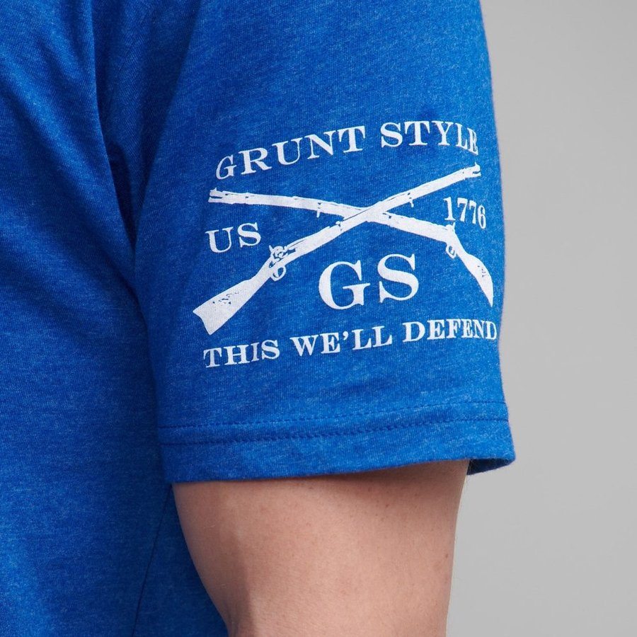 Grunt Style Men's Tee | Basic Crew - Blue