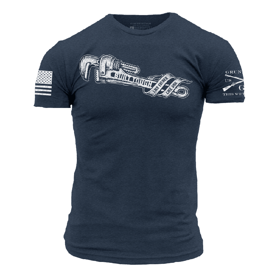 Grunt Style Like Father, Like Son T-Shirt - Midnight Navy
