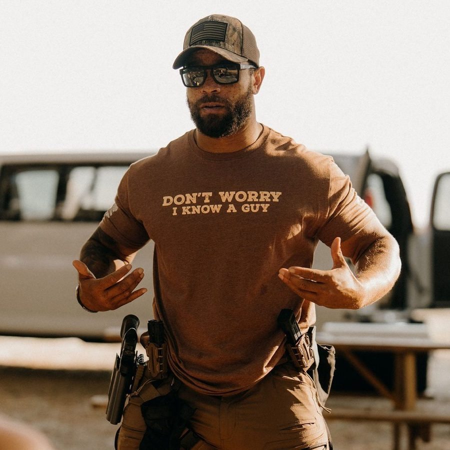 Grunt Style I Know A Guy T-Shirt - Heather Brown