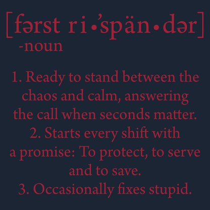Grunt Style First Responder Defined - Midnight Navy
