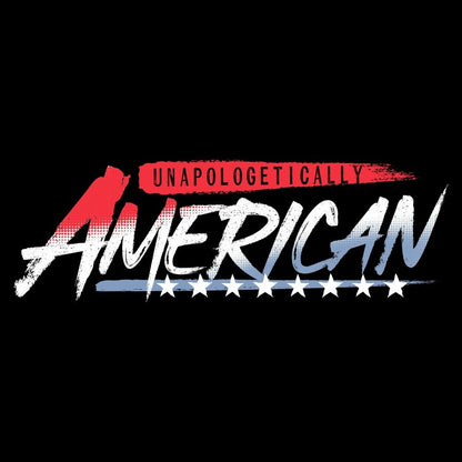 Grunt Style Unapologetically American Hoodie - Black