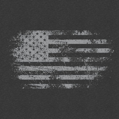 Grunt Style Vintage American Flag Hoodie