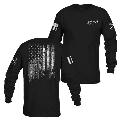 Grunt Style Patriotic Apparel - 1776 Flag Long Sleeve