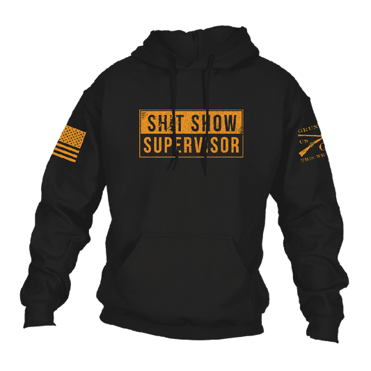 Grunt Style Sh*t Show Supervisor Hoodie - Black
