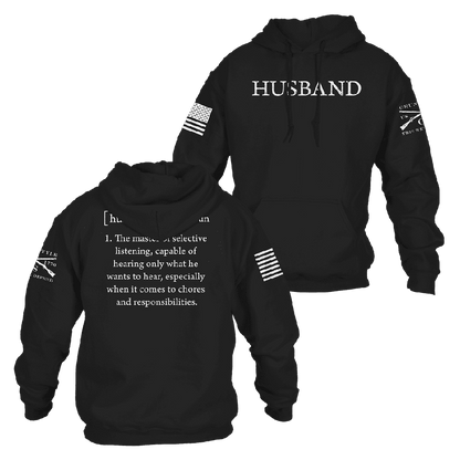 Grunt Style Husband Defined Hoodie - Black