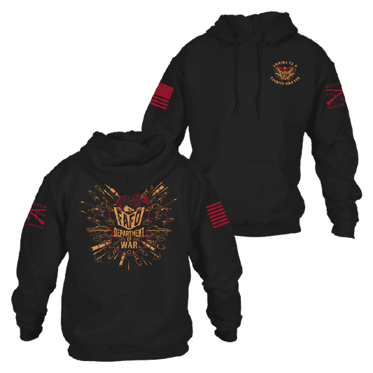Grunt Style Department Of War Hoodie - Black