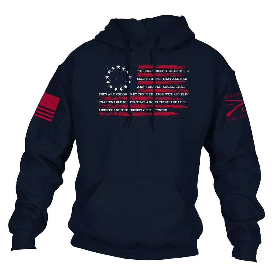 Grunt Style Declaration Hoodie - Navy