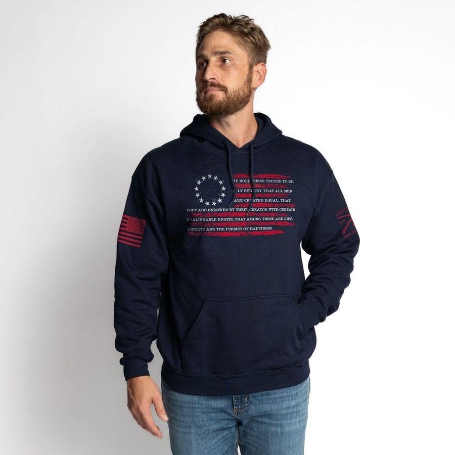 Grunt Style Declaration Hoodie - Navy