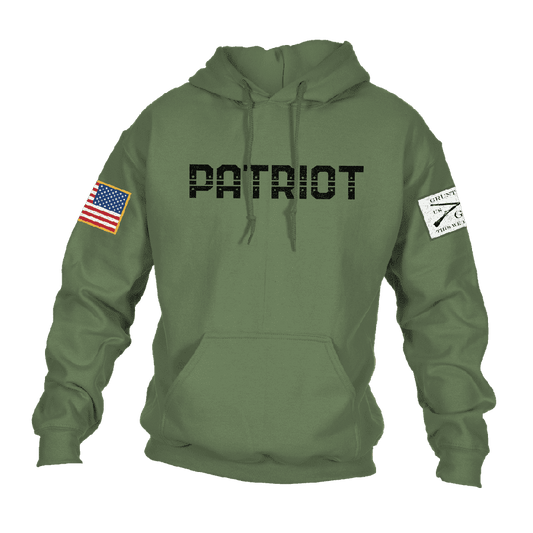 Grunt Style Patriot Hoodie - Military Green