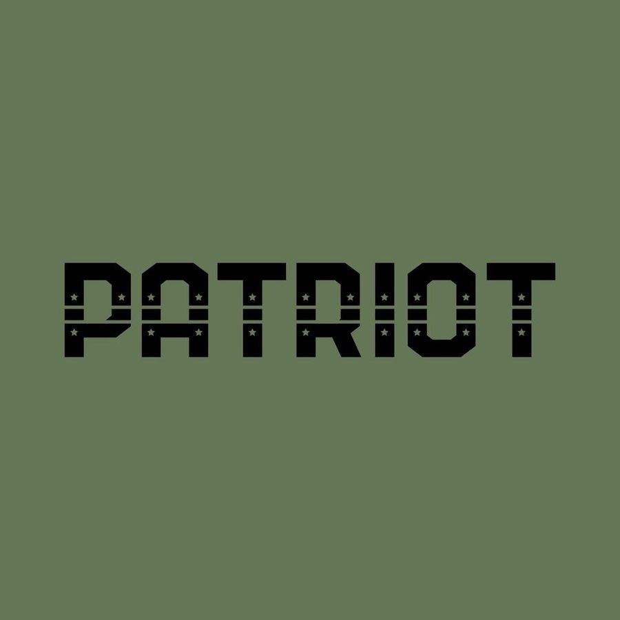 Grunt Style Patriot Hoodie - Military Green