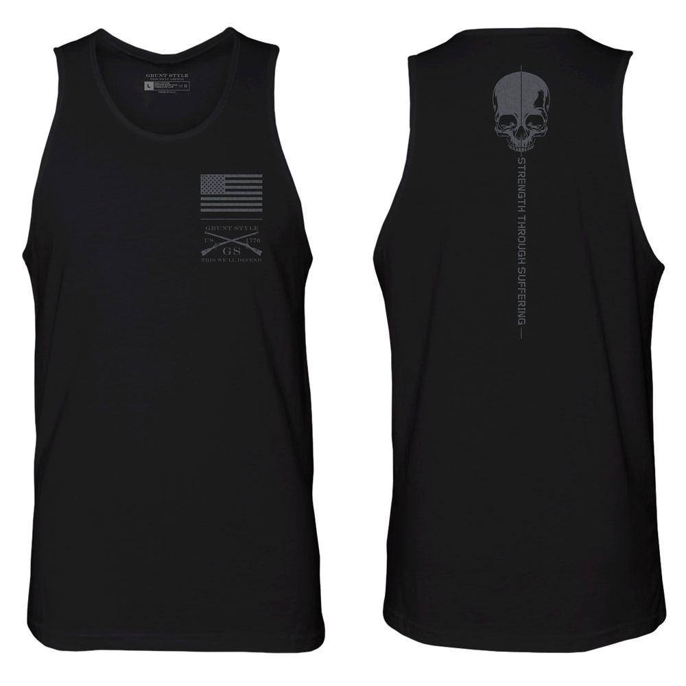 Grunt Style Men's Patriotic Tank Top | Strength Through Suffering