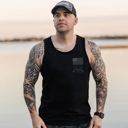 Grunt Style Men's Patriotic Tank Top | Strength Through Suffering
