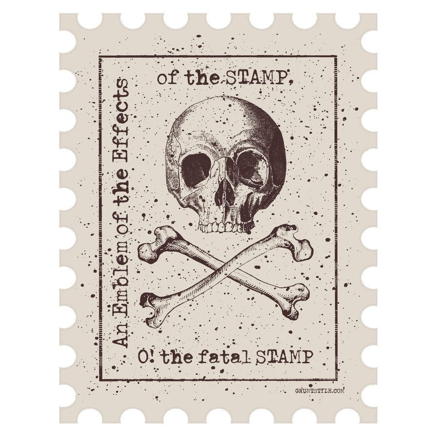 Grunt Style Fatal Stamp Sticker