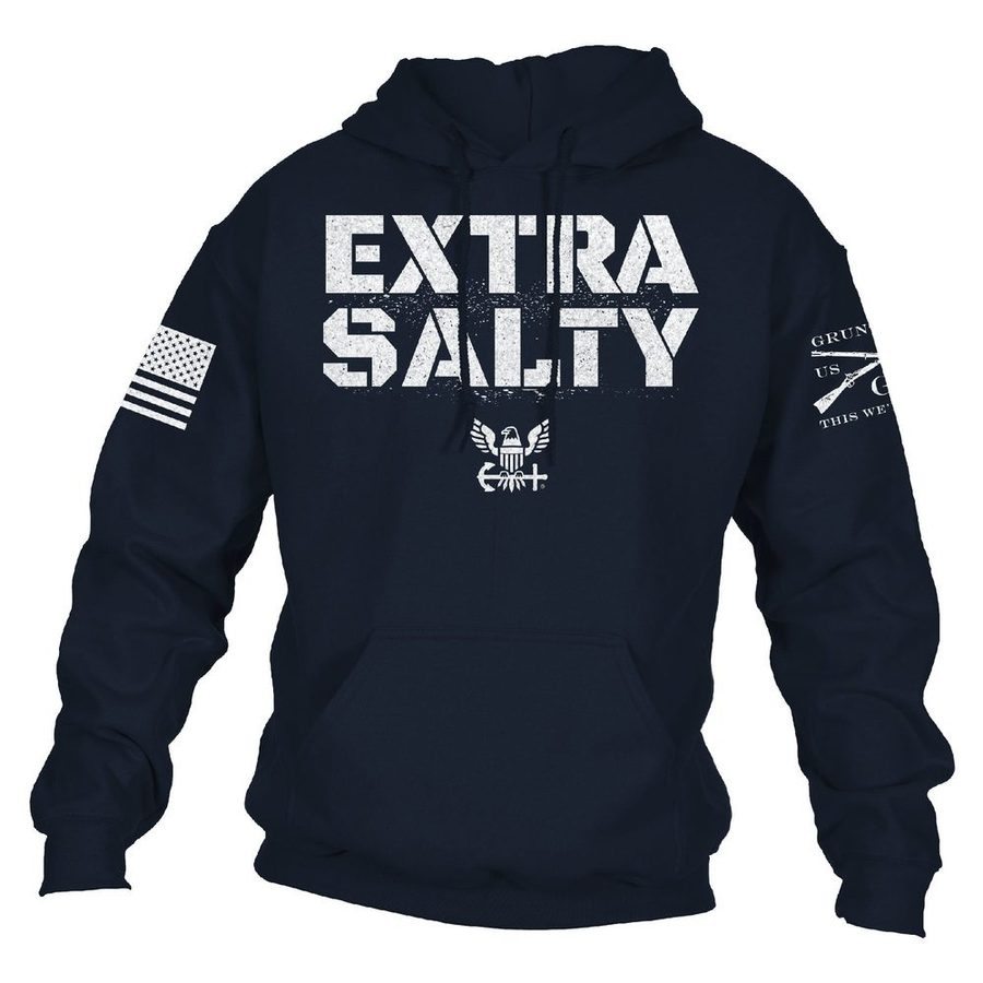 Grunt Style USN - Extra Salty Hoodie - Navy