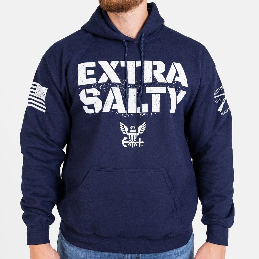 Grunt Style USN - Extra Salty Hoodie - Navy