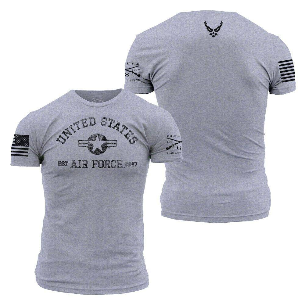 Grunt Style USAF T-Shirts | Est. 1947 Military Shirts