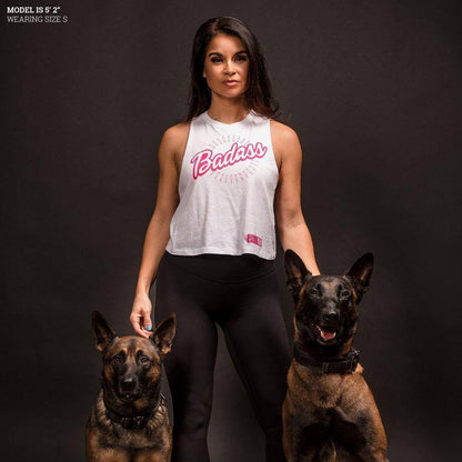 Grunt Style Women's Badass Racerback Tank - Patriotic Workout Clothes