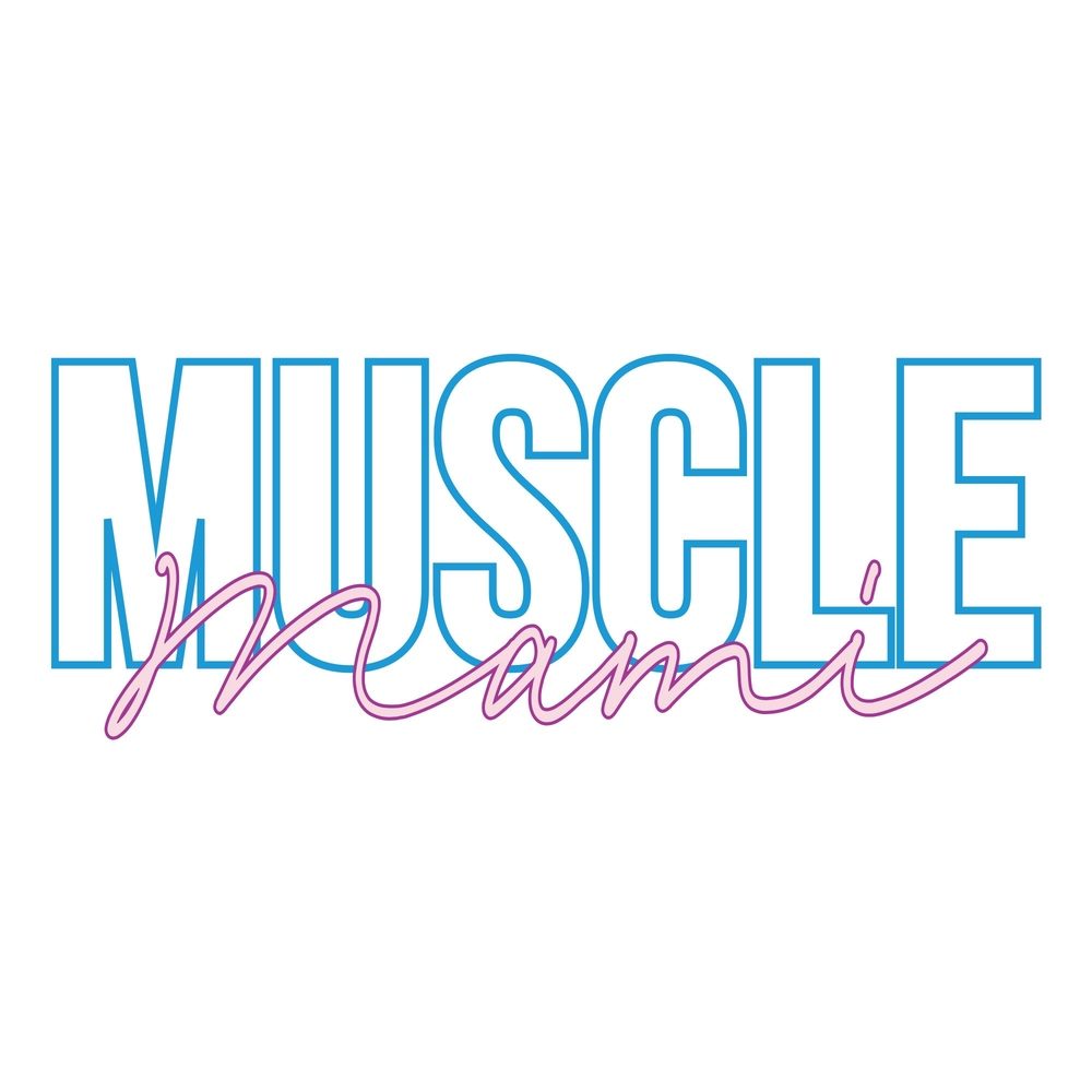 Grunt Style Women's Muscle Mami Racerback Cropped Tank - White