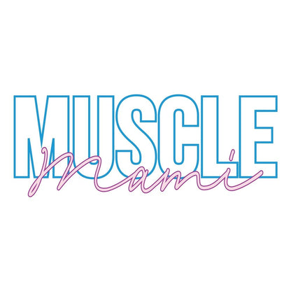 Grunt Style Women's Muscle Mami Racerback Cropped Tank - White