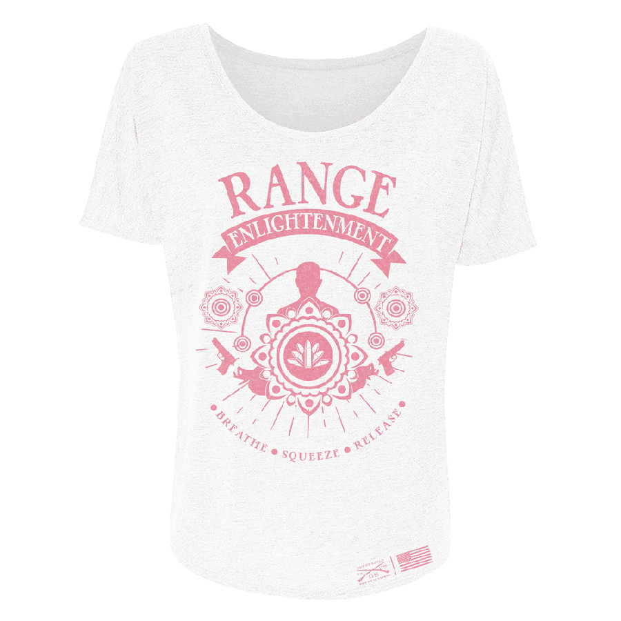 Grunt Style Women's Range Enlightenment Slouchy Fit T-Shirt - White