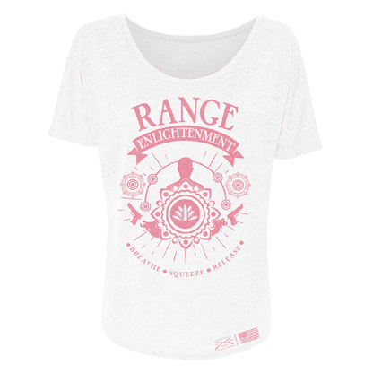 Grunt Style Women's Range Enlightenment Slouchy Fit T-Shirt - White