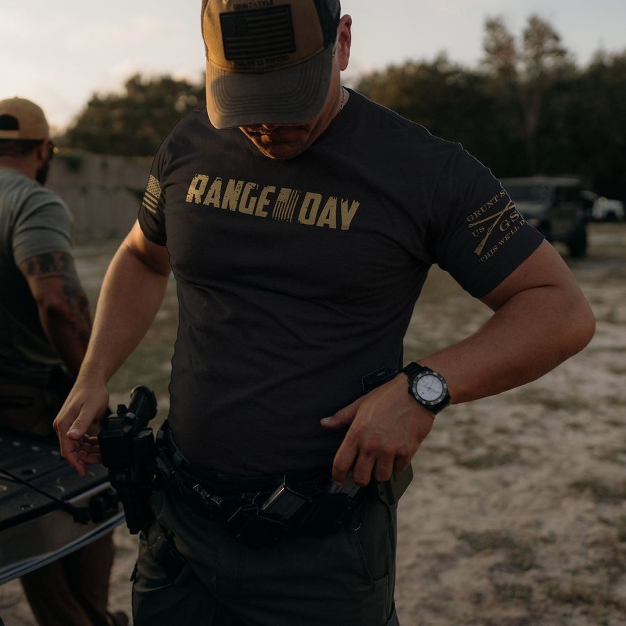 Grunt Style Range Day T-Shirt - Black