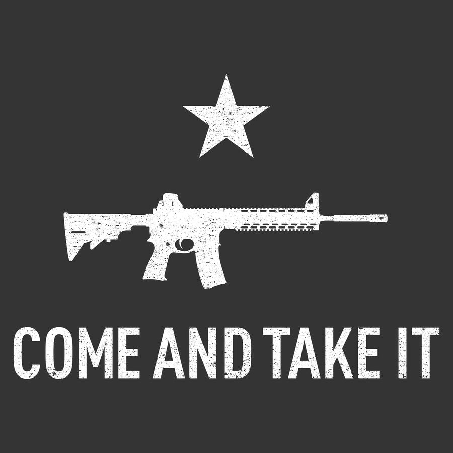 Grunt Style Come And Take It T-Shirt - Charcoal