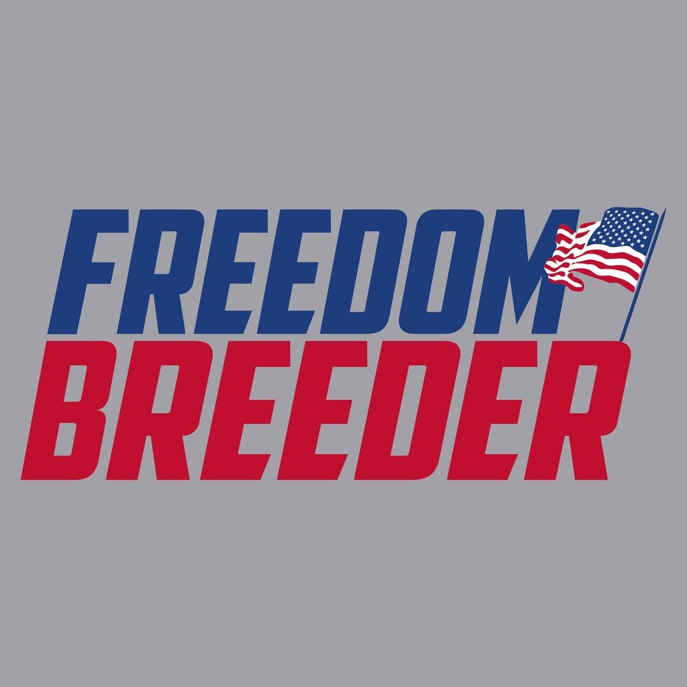 Grunt Style Freedom Breeder T-Shirt - Dark Heather Gray