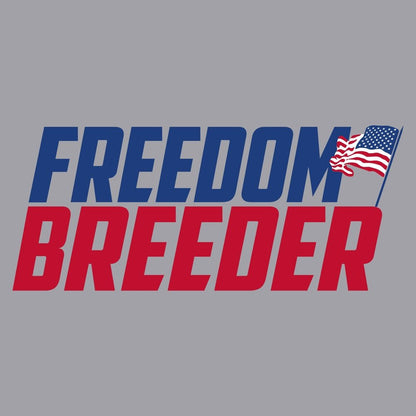 Grunt Style Freedom Breeder T-Shirt - Dark Heather Gray