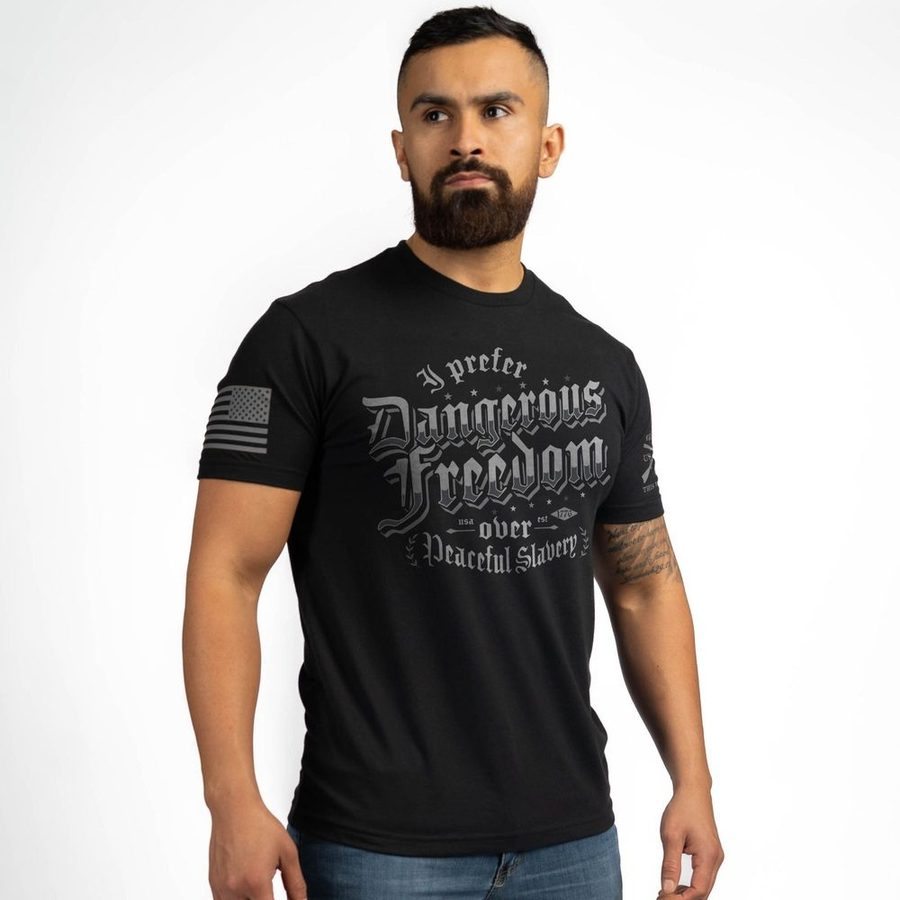 Grunt Style Dangerous Freedom T-Shirt - Black