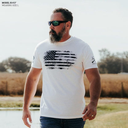 Grunt Style Vintage American T-Shirt - White