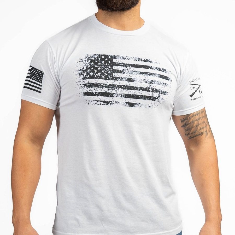 Grunt Style Vintage American T-Shirt - White