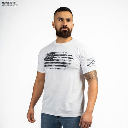 Grunt Style Vintage American T-Shirt - White