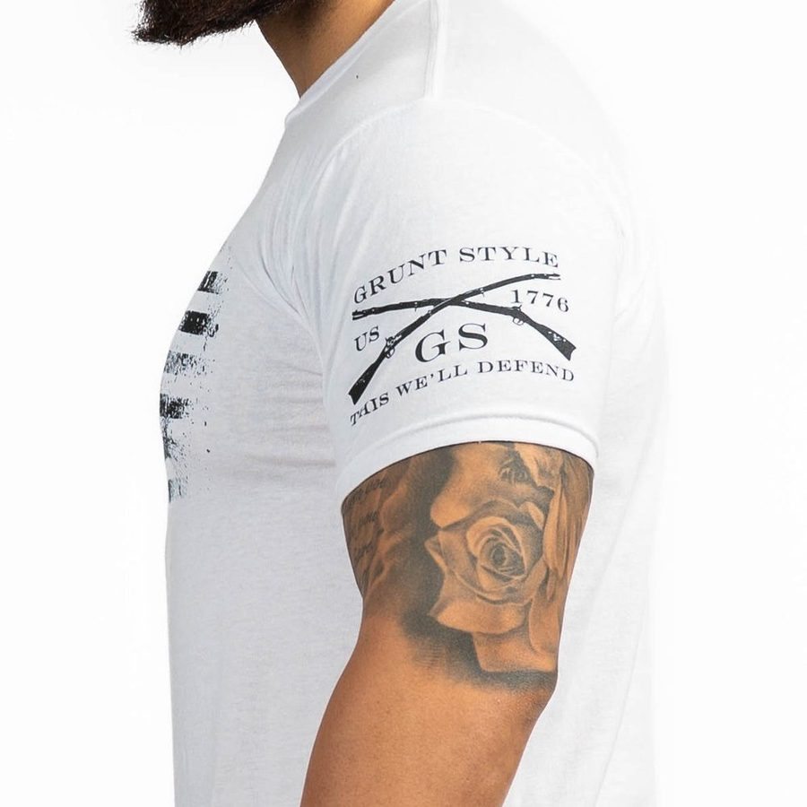 Grunt Style Vintage American T-Shirt - White