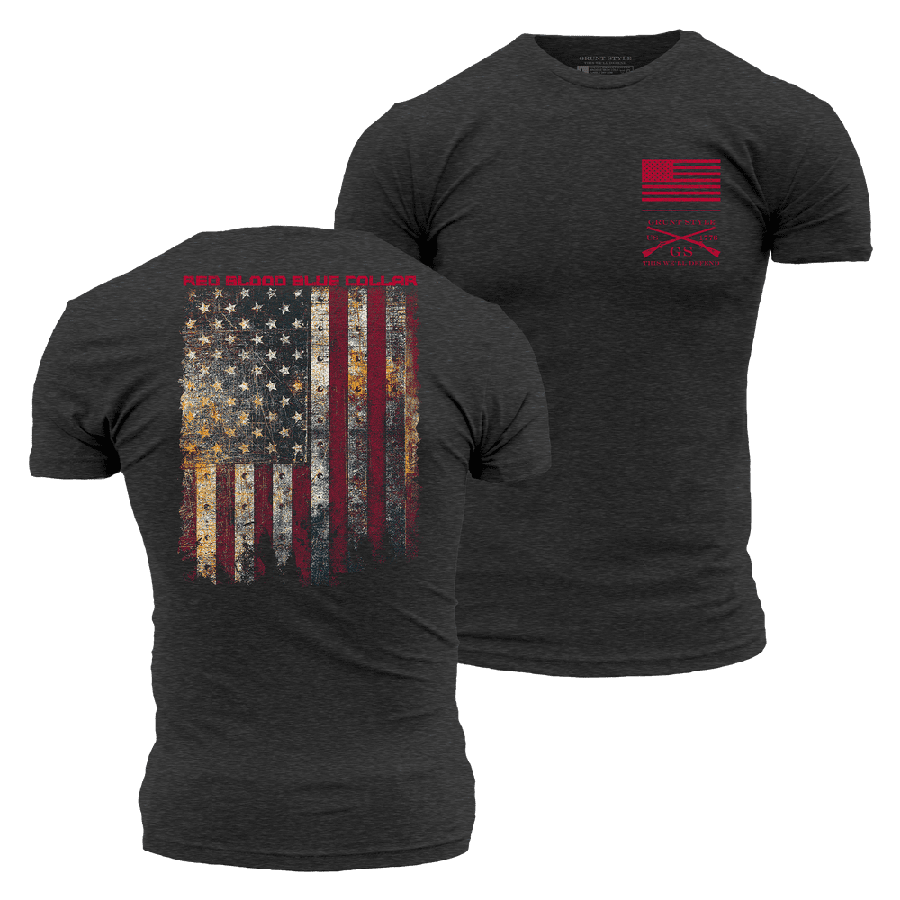 Grunt Style Red Blood Blue Collar™ T-Shirt