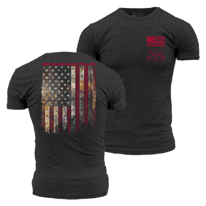 Grunt Style Red Blood Blue Collar™ T-Shirt